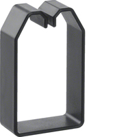 TEHA Drahthalteklammern LK750503 schwarz