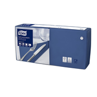 TORK Servietten Soft dunkelblau 3-lagig 32,6 x 33,0 cm, 150 St. TORK Servietten Soft dunkelblau 3-lagig 32,6 x 33,0 cm, 150 St.