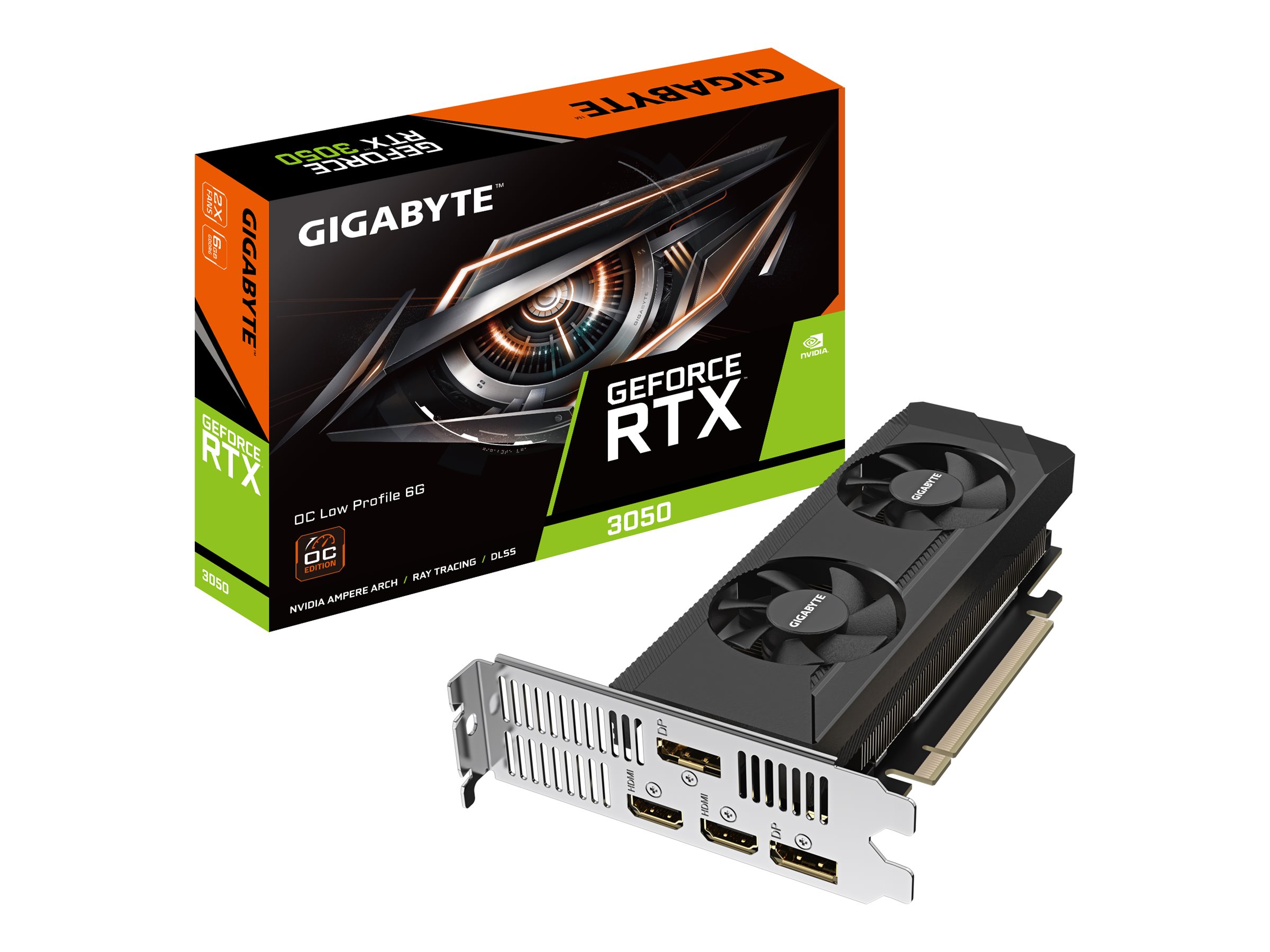 GIGABYTE GeForce RTX3050 OC Low Profile 6GB GIGABYTE GeForce RTX3050 OC Low Profile 6GB
