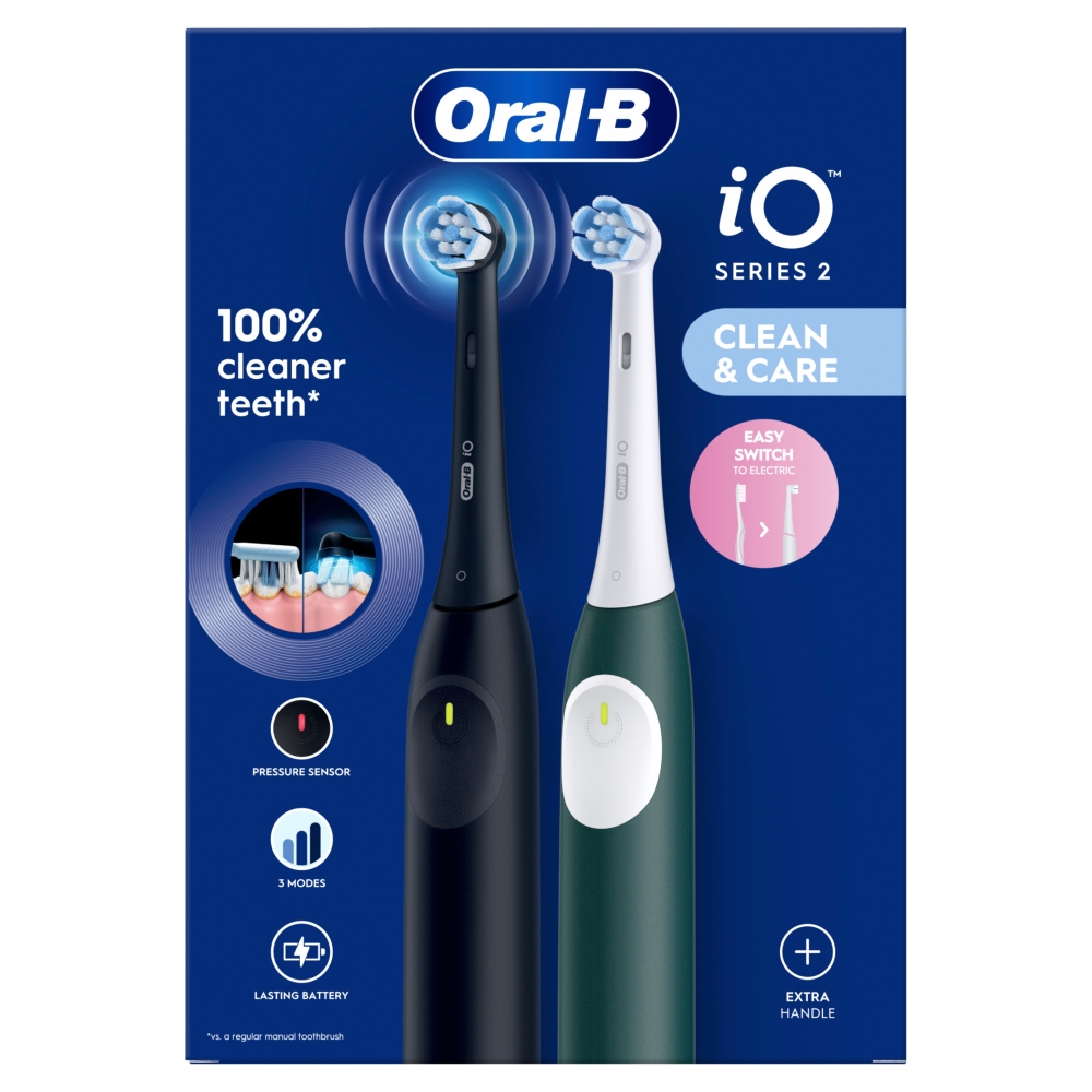 Oral-B iO Series 2 Duo Night Black-Forest Green