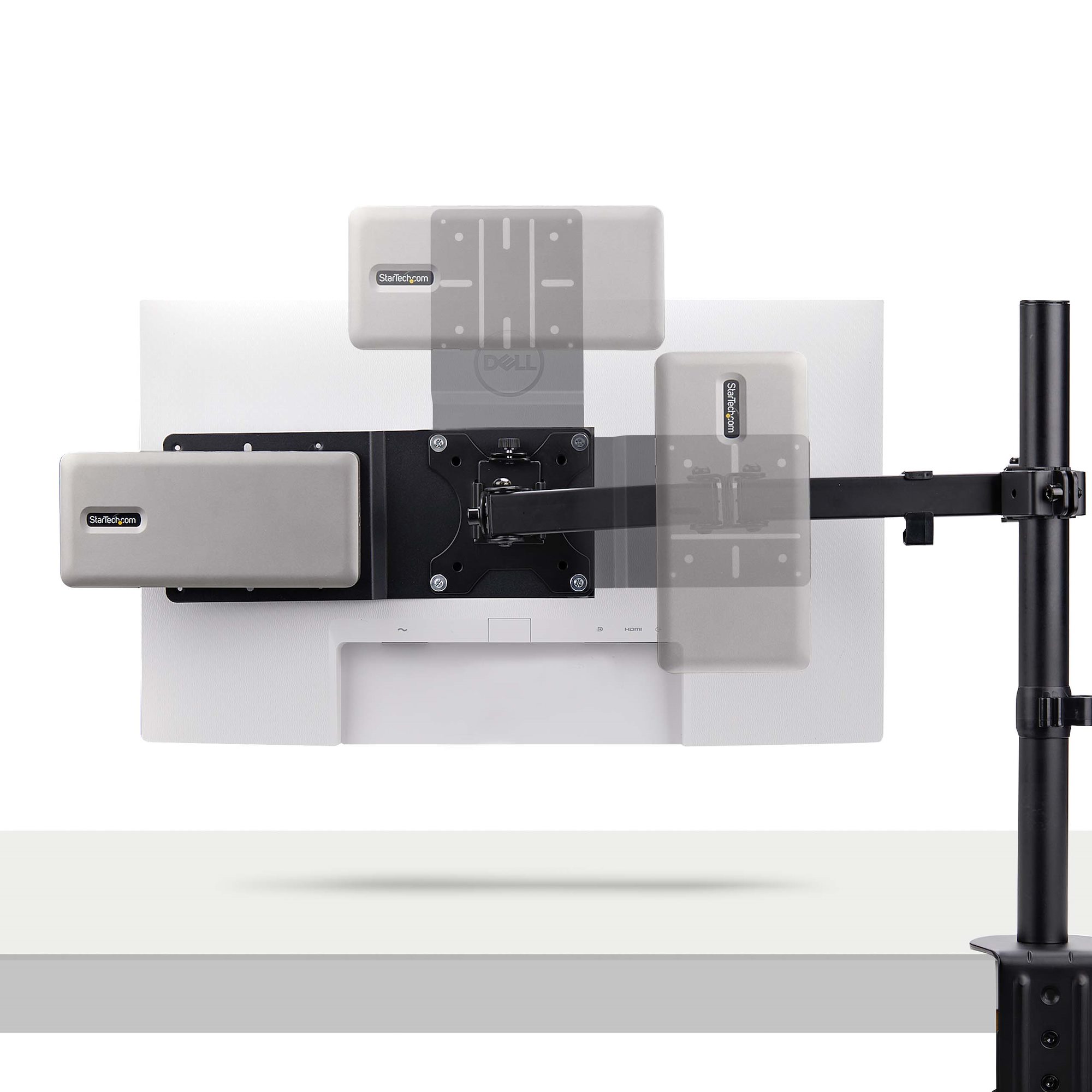 StarTech.com VESA Mounting Bracket for NUC/Thin Clients/Docking Stations Montagekomponente - für Thin Client - Schwarz