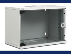 DIGITUS Wandschrank 48,3cm 19Zoll 9HE RAL 7035 grau unmontiert ohne Fachboden DIGITUS Wandschrank 48,3cm 19Zoll 9HE RAL 7035 grau unmontiert ohne Fachboden