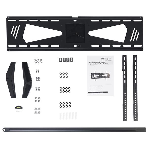 STARTECHCOM FlatScreen TV Wall Mount Low Profile For 37inch in to 70inch in TV AntiTheft Fixed