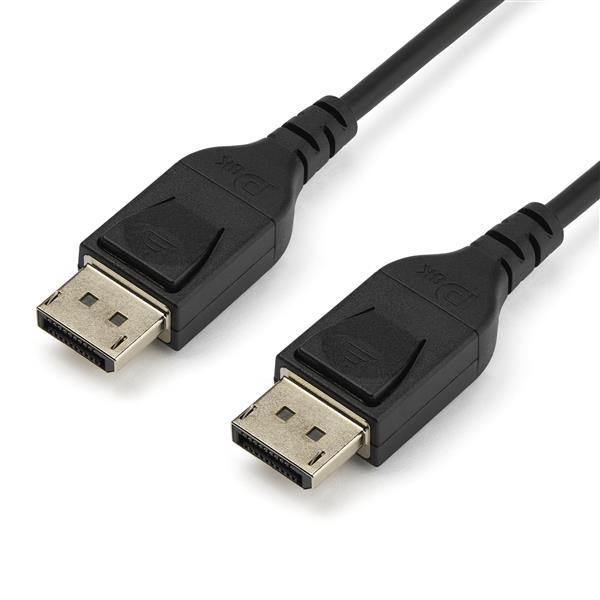 STARTECHCOM DisplayPort 14 Cable 66 ft 2m VESA Certified 8K60Hz HBR3 HDR DP to DP Mon Cable 8K DisplayPort Cable