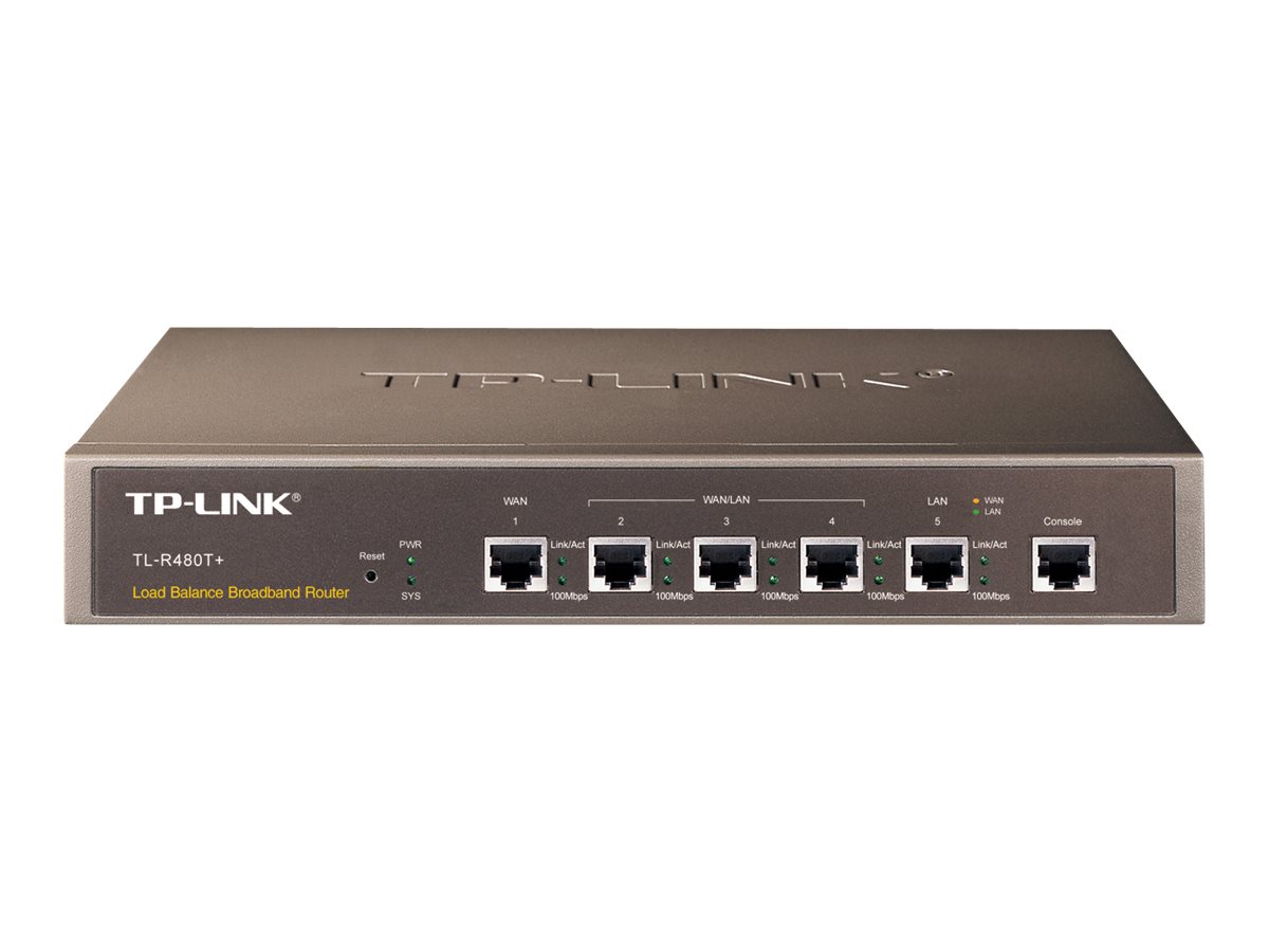 TL-R480T+ 5-Port Multi-WAN Loadbalance Breitbandrouter