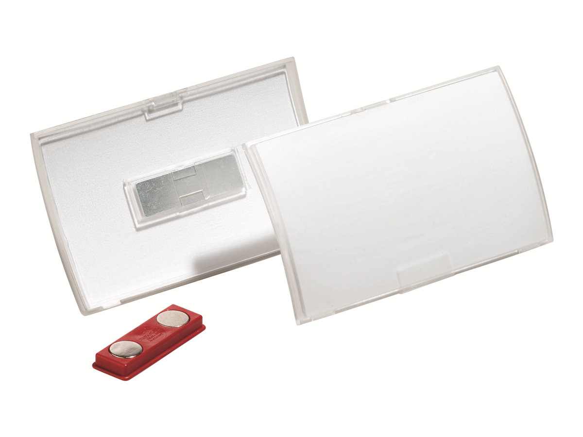 DURABLE Click Fold Namensschilder mit Magnet 7,5 x 4,0 cm, 10 St