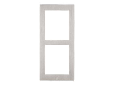 2N IPVerso Aufputzrahmen 2Modul, silber