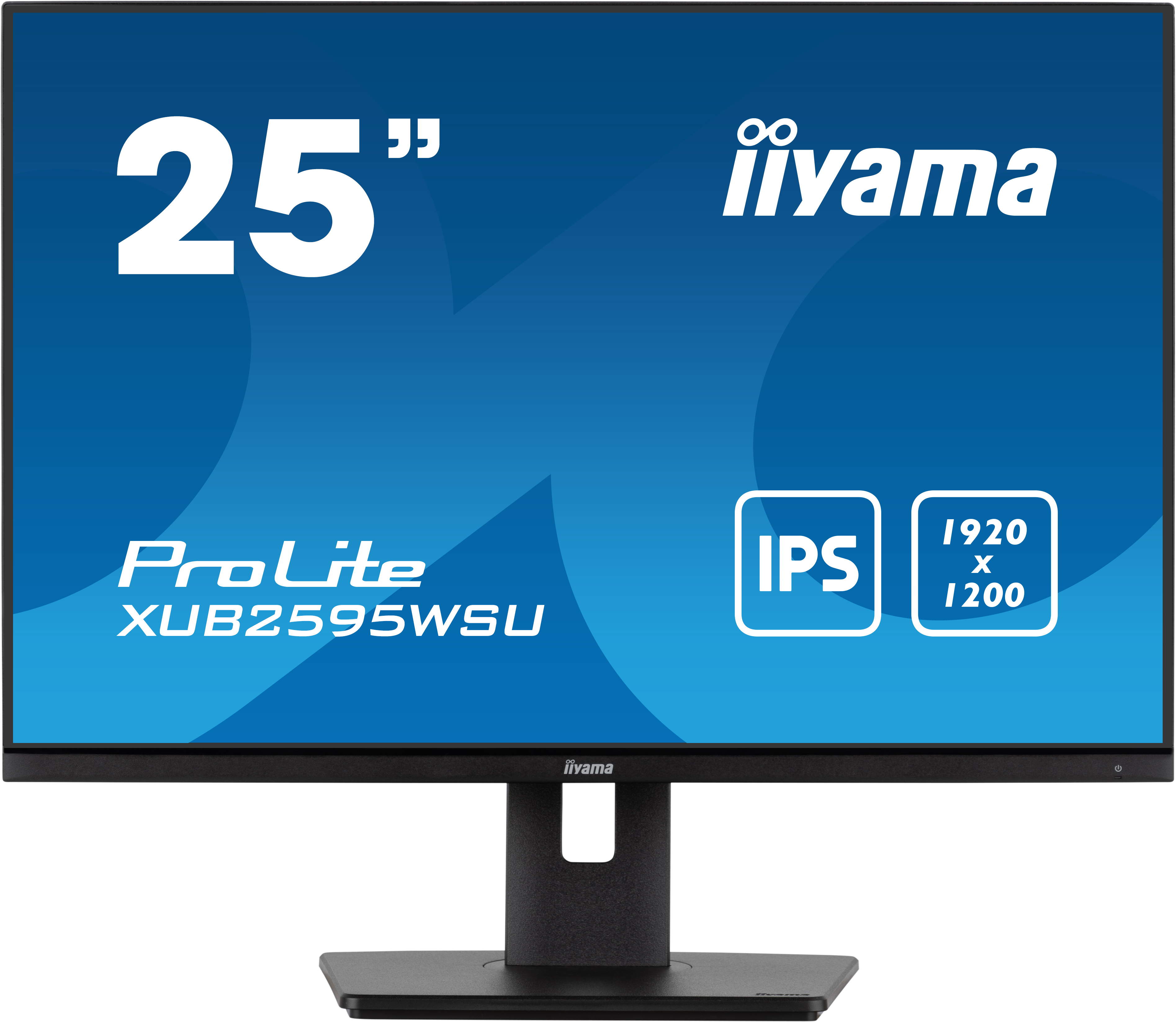IIYAMA XUB2595WSUB5 63,5cm 25Zoll ETE IPSpanel 1920x1200 300cdm VGA HDMI DisplayPort 4ms Speakers USB HUB 2x20 15cm Height Adj