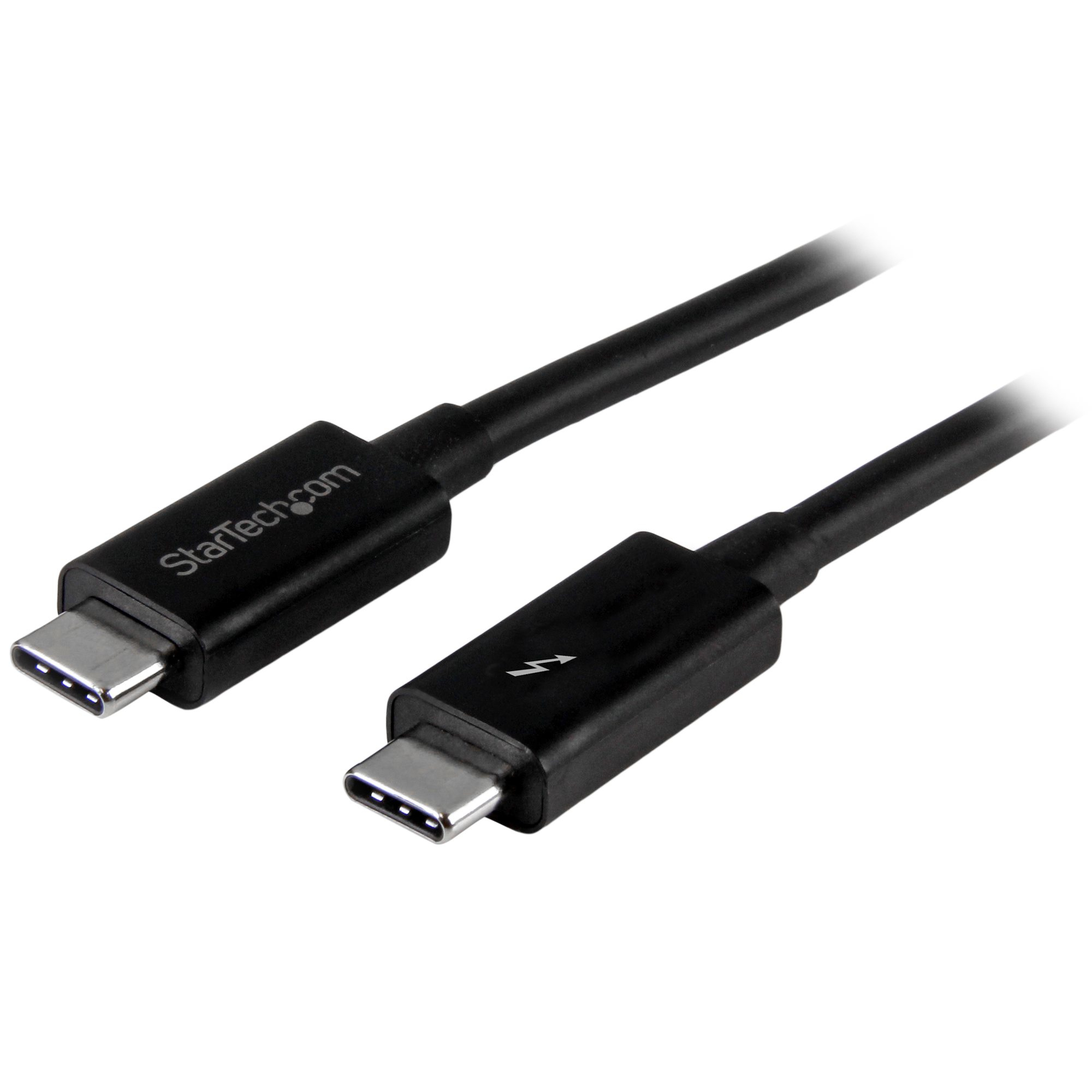 STARTECHCOM 1m Thunderbolt 3 20Gbps USBC Cable Thunderbolt USB and DisplayPort Compatible