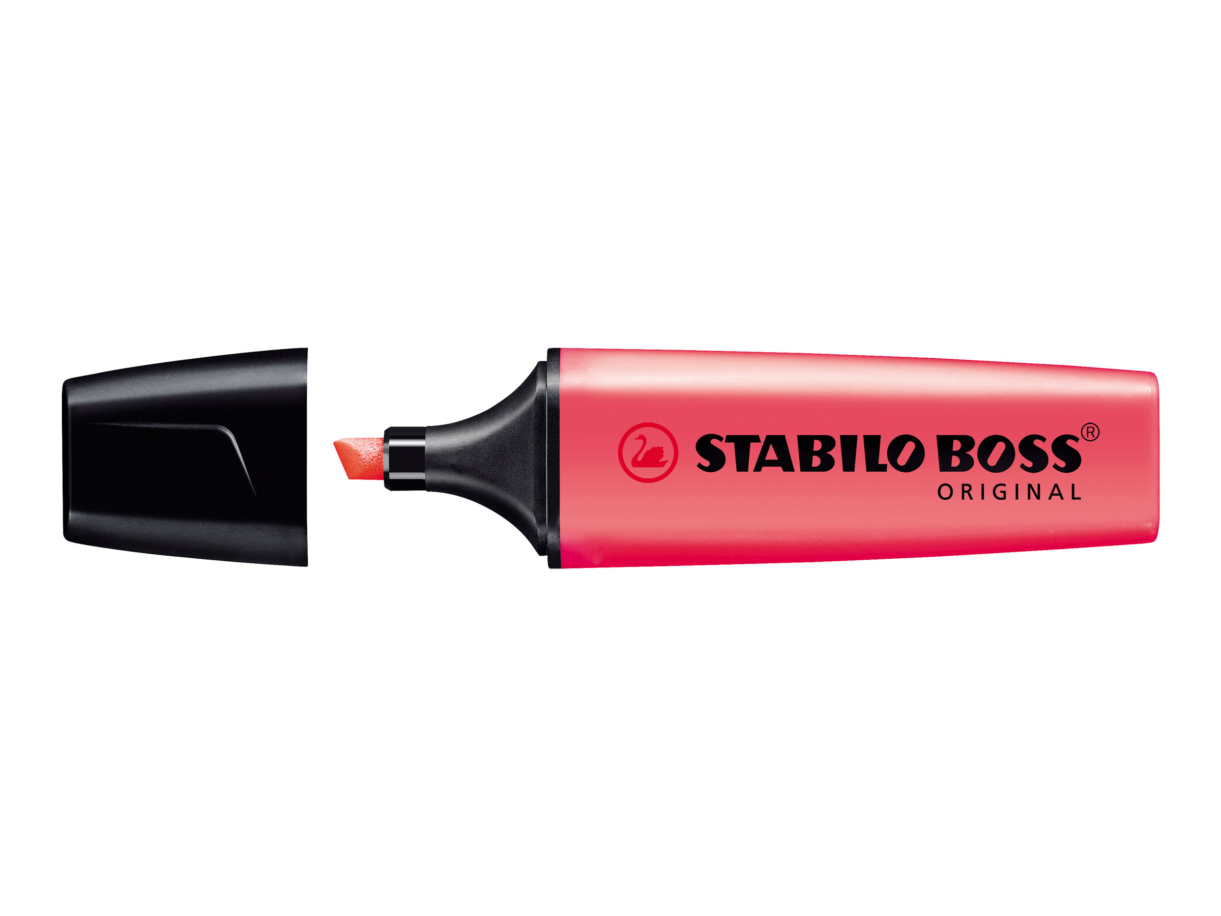 STABILO BOSS ORIGINAL Textmarker rot, 1 St. STABILO BOSS ORIGINAL Textmarker rot, 1 St.