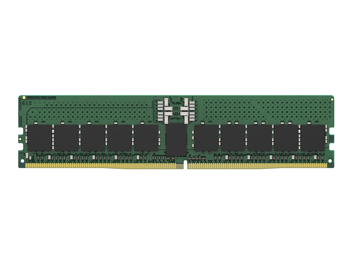 KINGSTON 32GB 6400MTs DDR5 ECC Reg CL52 DIMM 2Rx8 Micron D