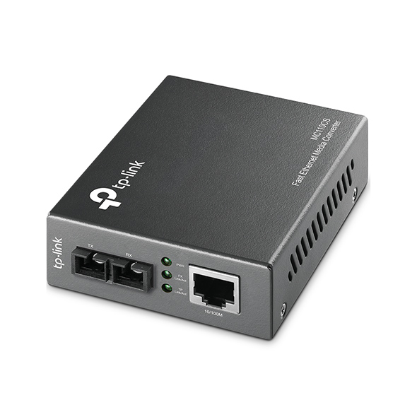 TPLINK MC110CS Omada 10100Mbps SingleMode Media Converter 8023u 10100BaseTX 100BaseFX standards bis 20km