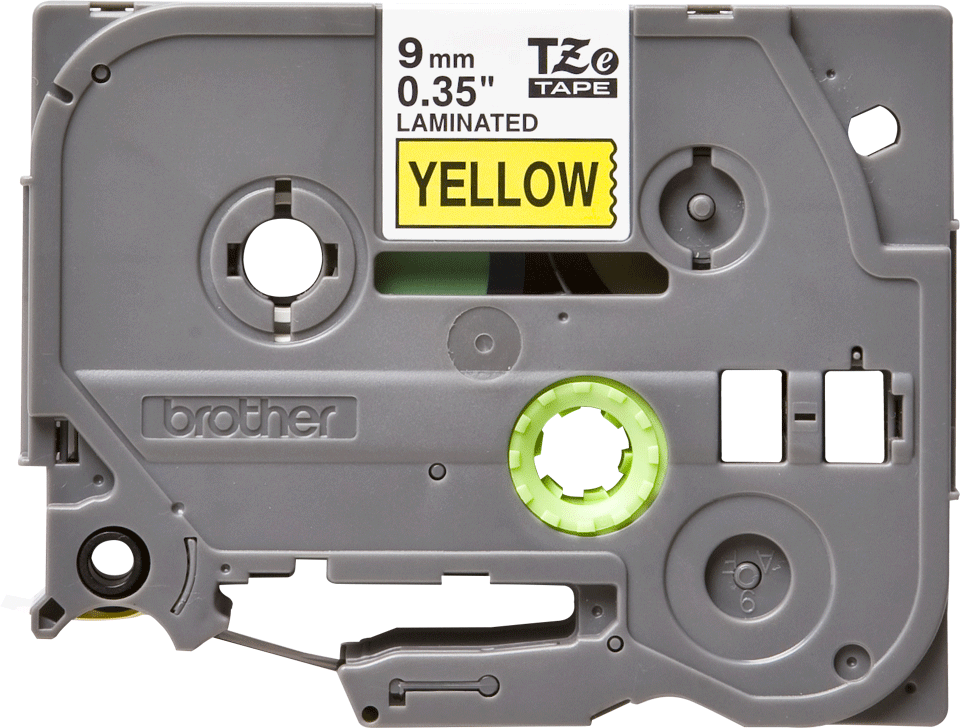 TZE621 BROTHER PT Schriftband 9mm gelb