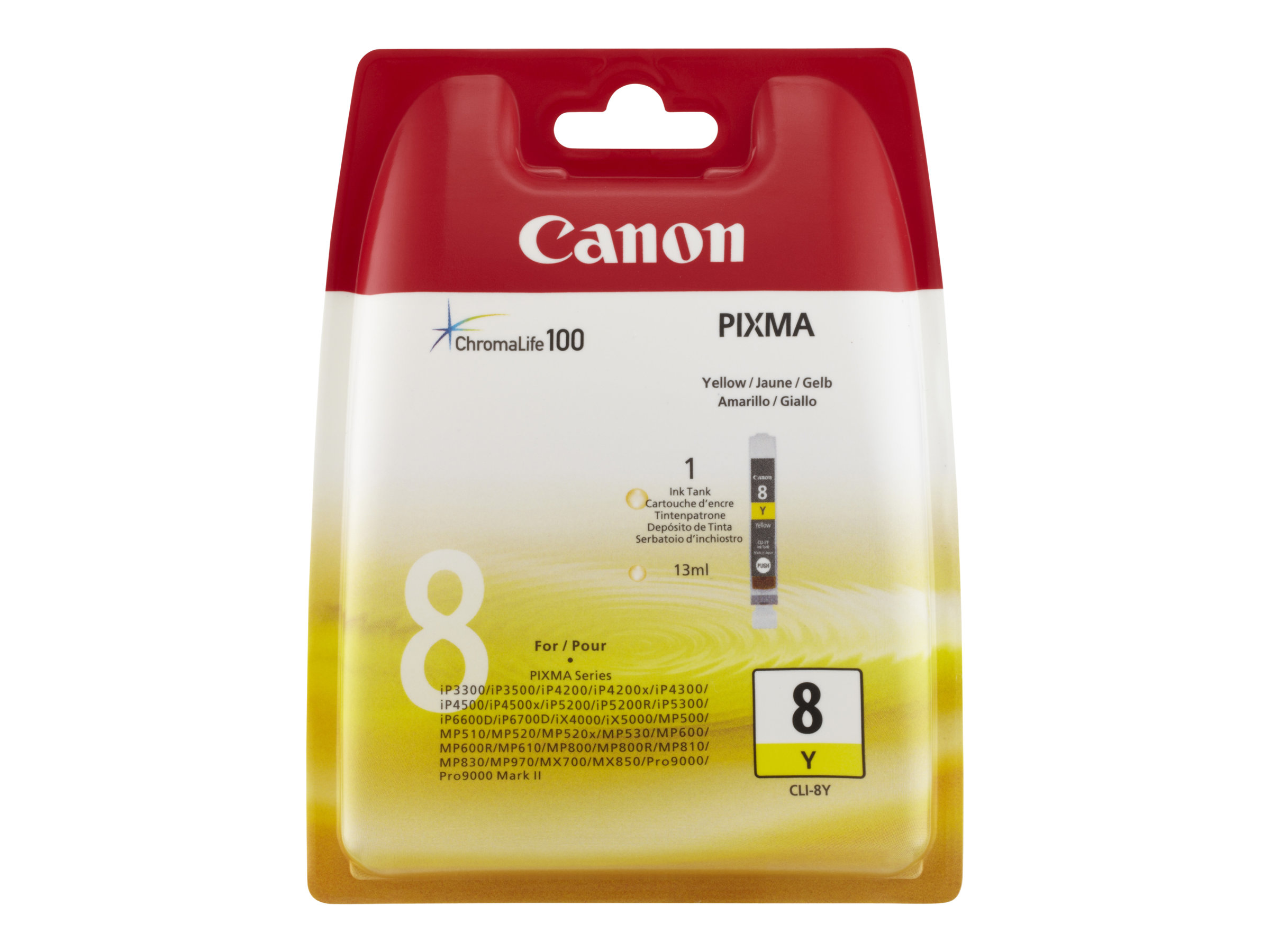 0623B001 CANON CLI8Y Nr.8 Pixma MP Tinte 0623B001 CANON CLI8Y Nr.8 Pixma MP Tinte