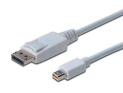 ASSMANN DisplayPort Kabel mini DP 20mVerriegelung DP11a weiss