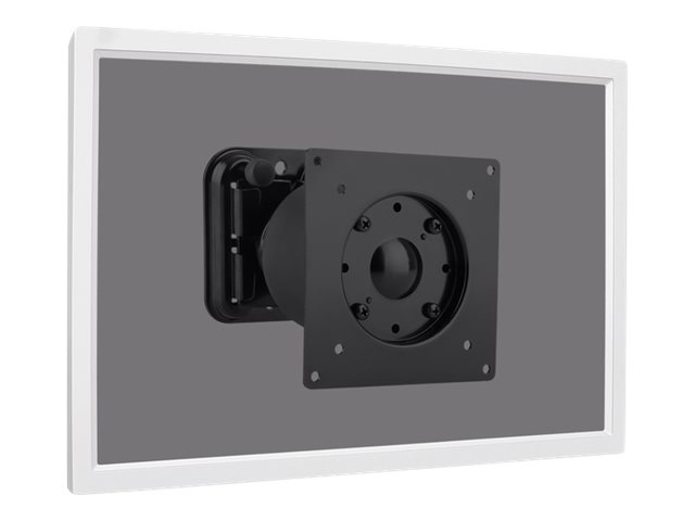 DIGITUS TFT Wandbefestigung VESA Standard 75x75 100x100 Belast15Kg Wandmontage schwarz drehbar 360Grad schwenkbar 35Grad