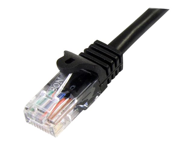 STARTECH.COM 5m Black Cat5e Snagless RJ45 UTP Patch Cable - 5 m Patch Cord - Ethernet Patch Cable - RJ45 Male to Male Cat 5e Cab STARTECH.COM 5m Black Cat5e Snagless RJ45 UTP Patch Cable - 5 m Patch Cord - Ethernet Patch Cable - RJ45 Male to Male Cat 5e Cab