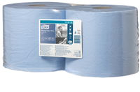 2 TORK Putztuchrollen Advanced 420 2-lagig blau, 750 Blätter 2 TORK Putztuchrollen Advanced 420 2-lagig blau, 750 Blätter