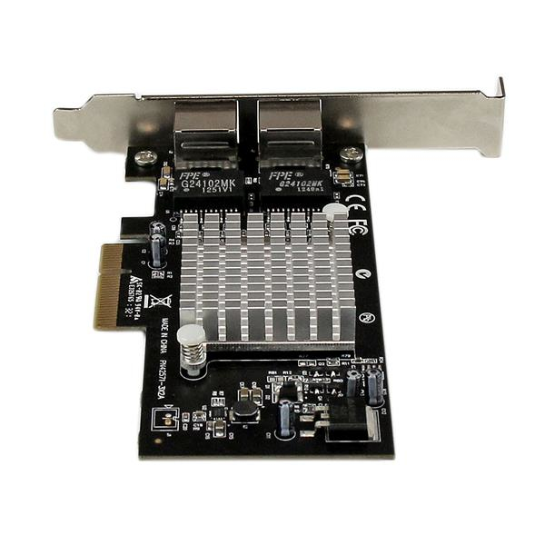 STARTECHCOM 2 Port PCI Express PCIe Gigabit Ethernet Netzwerkkarte 2x RJ45 PCIe Intel i350 NIC Server Adapter