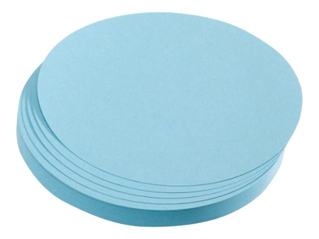 Franken Moderationskarten blau Ø 9,5 cm