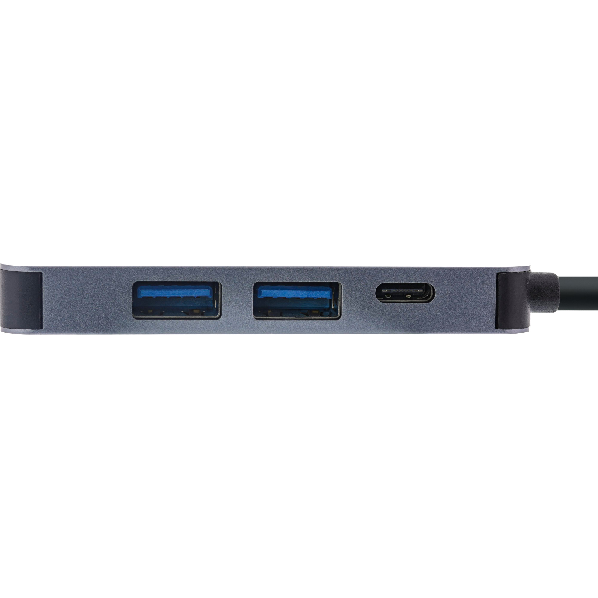 INLINE Multifunktions-HUB USB 3.2 Gen.1 2x USB-A 5Gbps HDMI 4K 30Hz USB Type-C PD 87W aluminium grau INLINE Multifunktions-HUB USB 3.2 Gen.1 2x USB-A 5Gbps HDMI 4K 30Hz USB Type-C PD 87W aluminium grau