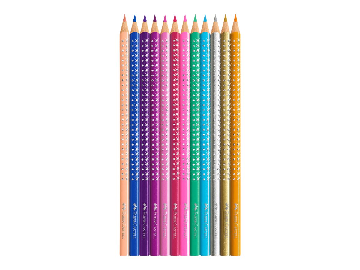 FABER-CASTELL Buntstifte farbsortiert, 12 St. FABER-CASTELL Buntstifte farbsortiert, 12 St.