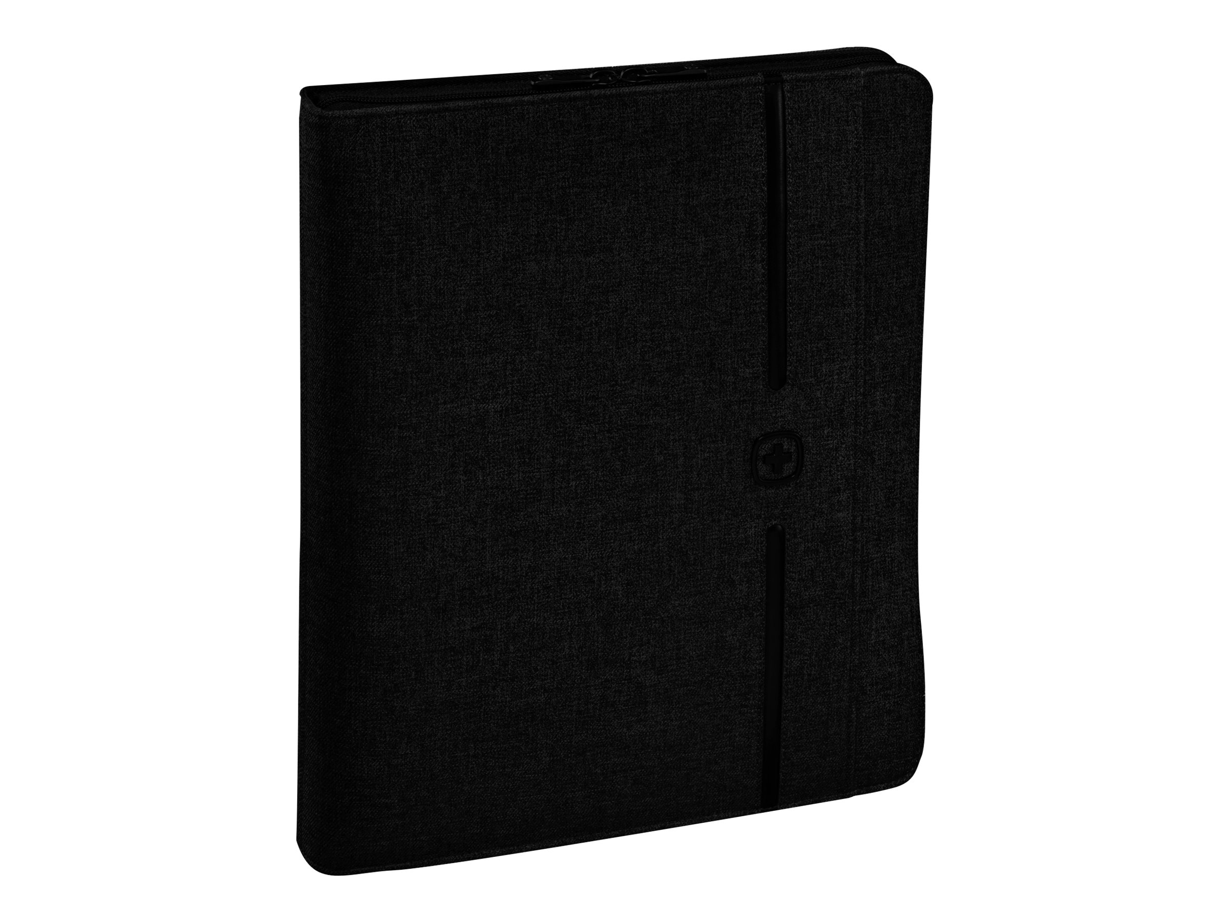 Wenger Affiliate Schreibmappe mit Ringhefter und Tabletfach - schwarz
