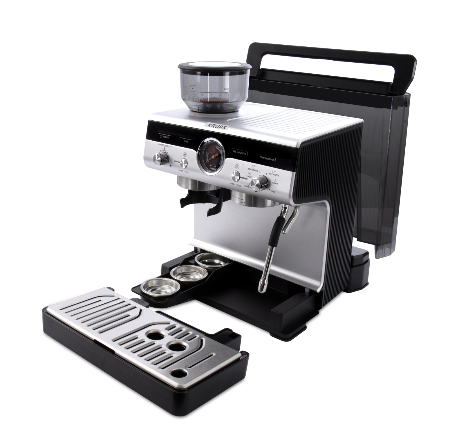Krups Precision XP801T Siebträgermaschine