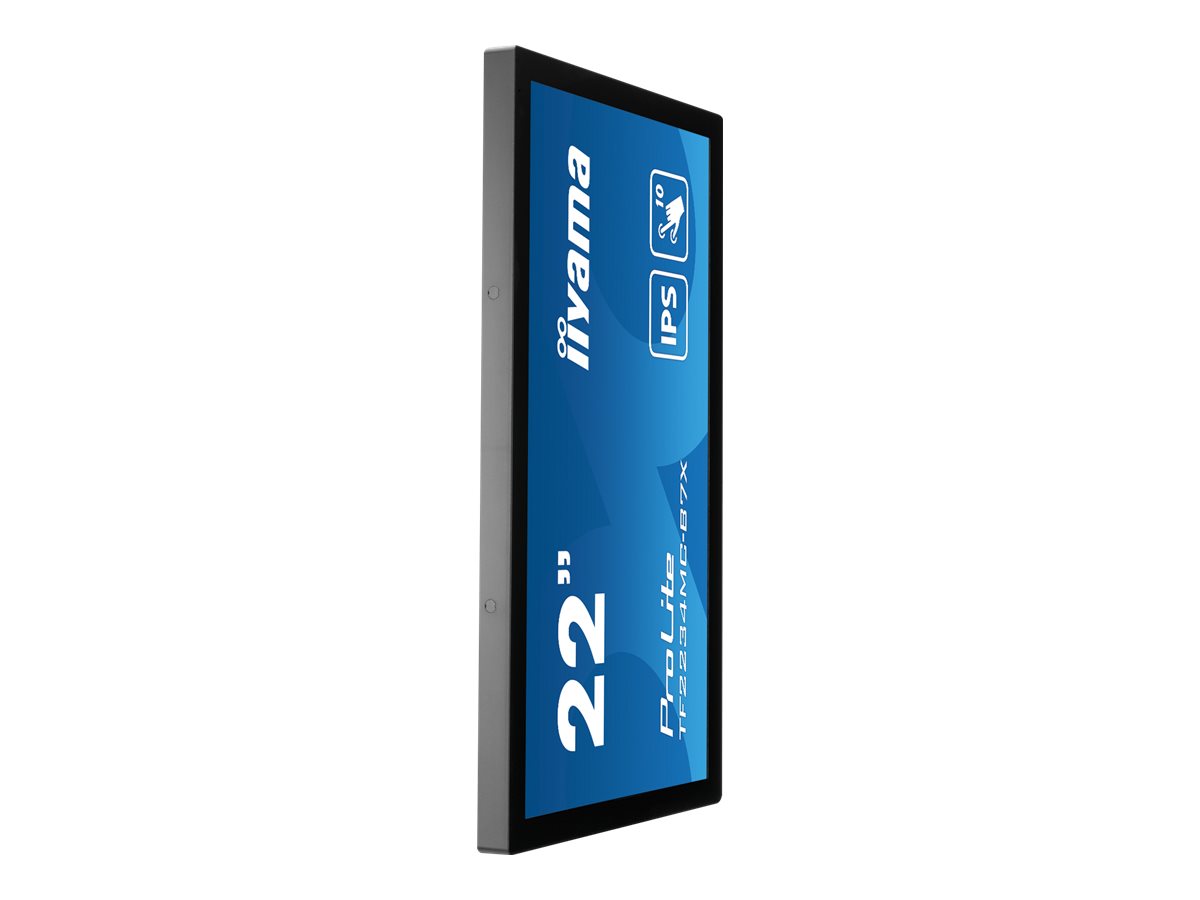 IIYAMA TF2234MC-B7X 54,6cm 21,5Zoll IPS 1920x1080 10Point Touch Anti-Fingerprint 1000:1 305cd/m2 8ms HDMI DP VGA USB Touch Interface