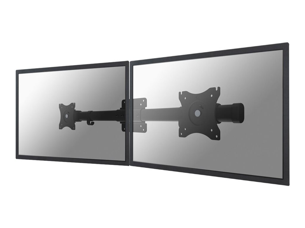 NEOMOUNTS FPMA-CB100BLACK Dual Monitor Adapter 25,4-68,58cm 10-27Zoll Twin Screen Mounting Rail 18kg VESA 75x75/100x100mm NEOMOUNTS FPMA-CB100BLACK Dual Monitor Adapter 25,4-68,58cm 10-27Zoll Twin Screen Mounting Rail 18kg VESA 75x75/100x100mm