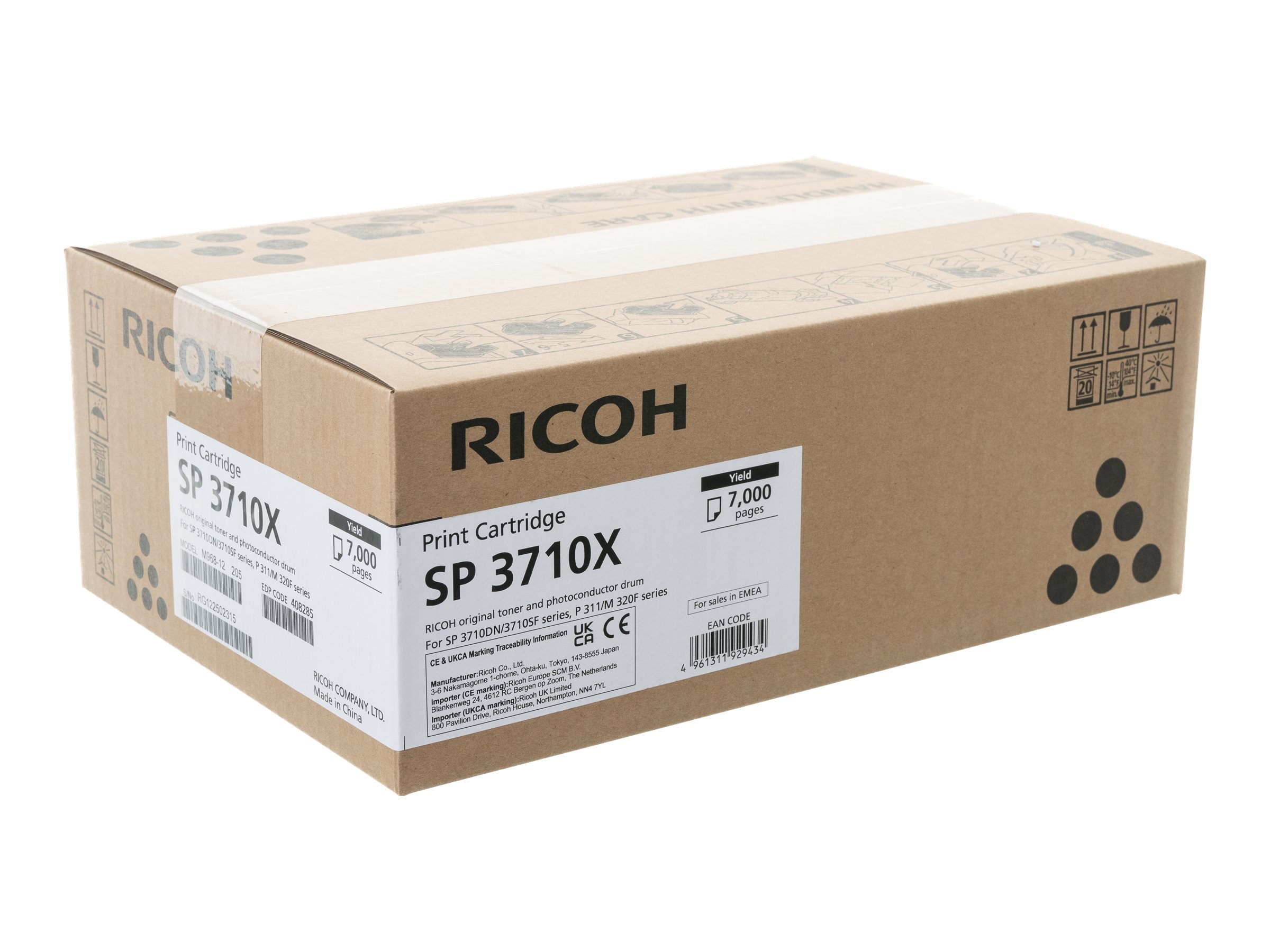408285 RICOH SP Cartridge black 7000 408285 RICOH SP Cartridge black 7000