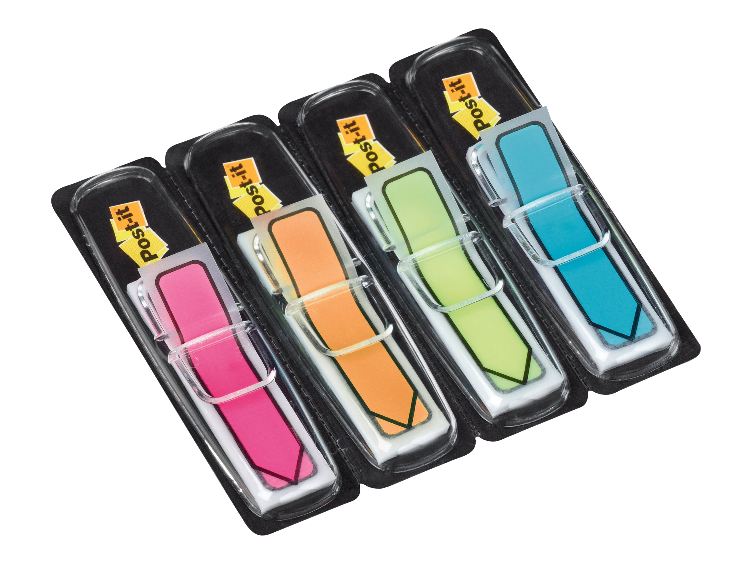 Post-it® Index Mini Haftmarker farbsortiert Pfeil 4x 24 Streifen Post-it® Index Mini Haftmarker farbsortiert Pfeil 4x 24 Streifen