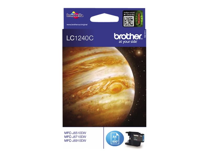 LC1240C BROTHER MFC Tinte cyan 600Seiten LC1240C BROTHER MFC Tinte cyan 600Seiten