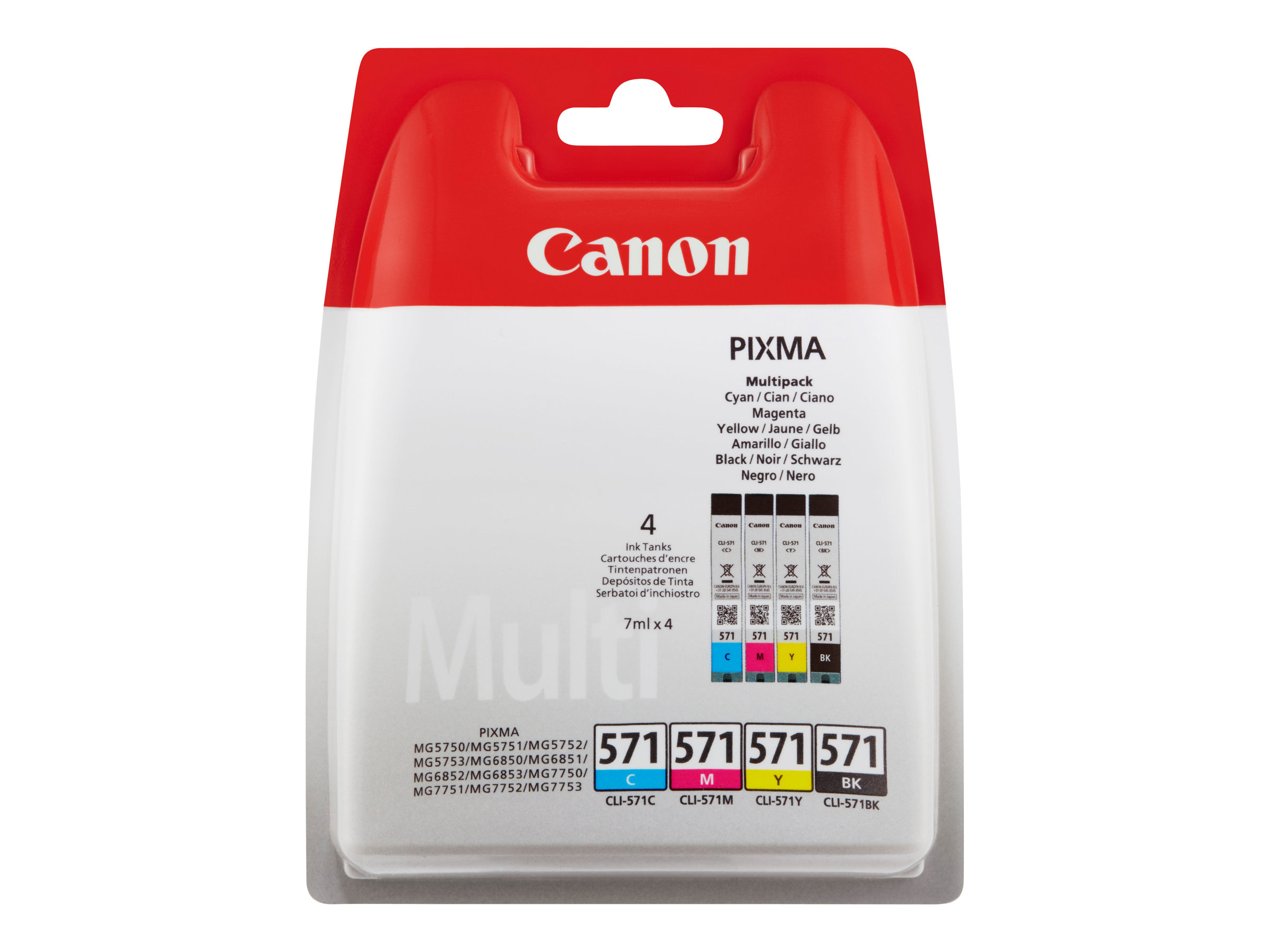0386C005 CANON CLI571 Nr.571 Pixma MG 0386C005 CANON CLI571 Nr.571 Pixma MG