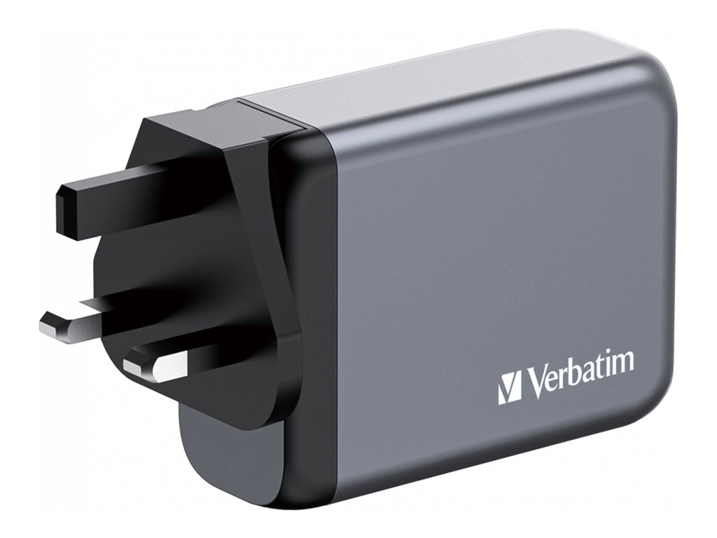 Verbatim USB-C Ladegeraet 100W 4 Port 3x USB-C/1x USB-A