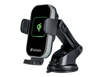verbatim Car Charger FWC-02 Induktives Kfz-Ladegeraet schwarz, Kabellaenge: 1,0 m, 15 Watt verbatim Car Charger FWC-02 Induktives Kfz-Ladegeraet schwarz, Kabellaenge: 1,0 m, 15 Watt