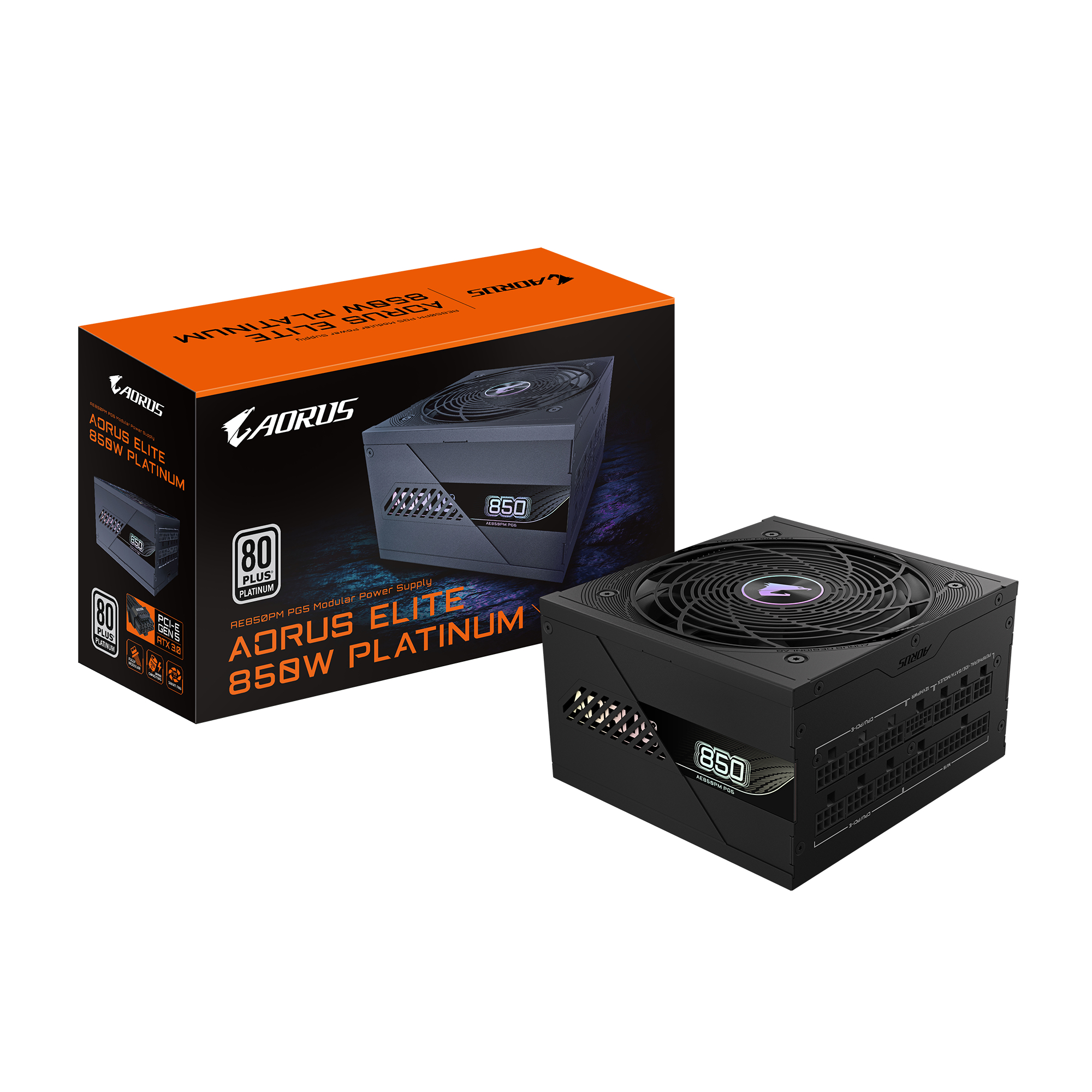 Gigabyte AORUS ELITE AE850PM PG5 Netzteil ATX12V 3.0 EPS12V
