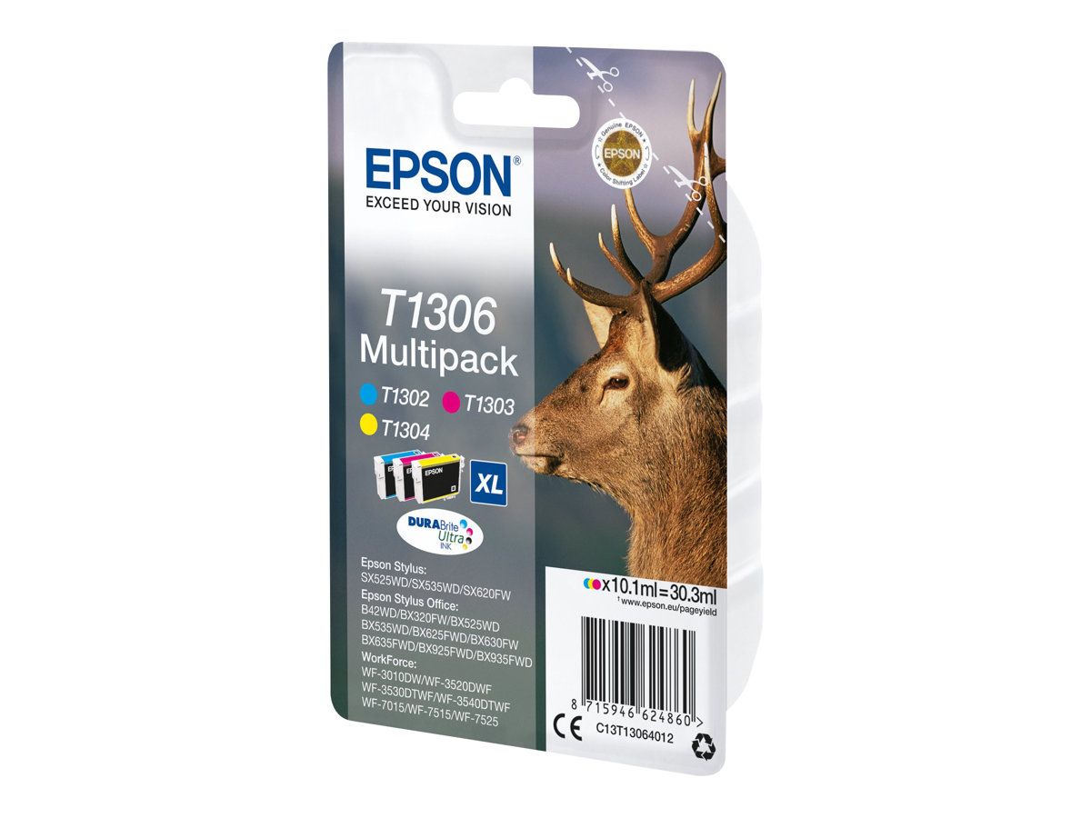 C13T13064012 EPSON BX Tinte (3) cmy HC