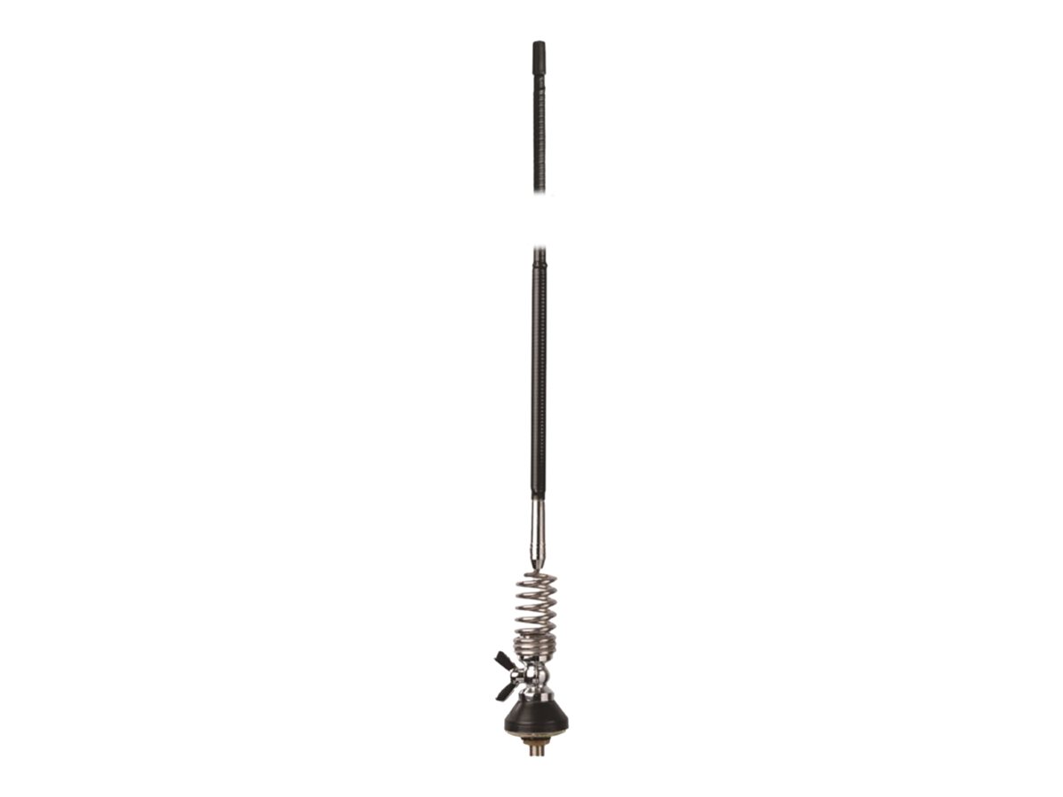 Albrecht Gamma 2 F, CB Funk Antenne, 95 cm 1/4 Lambda, 4m Kabel 101cm