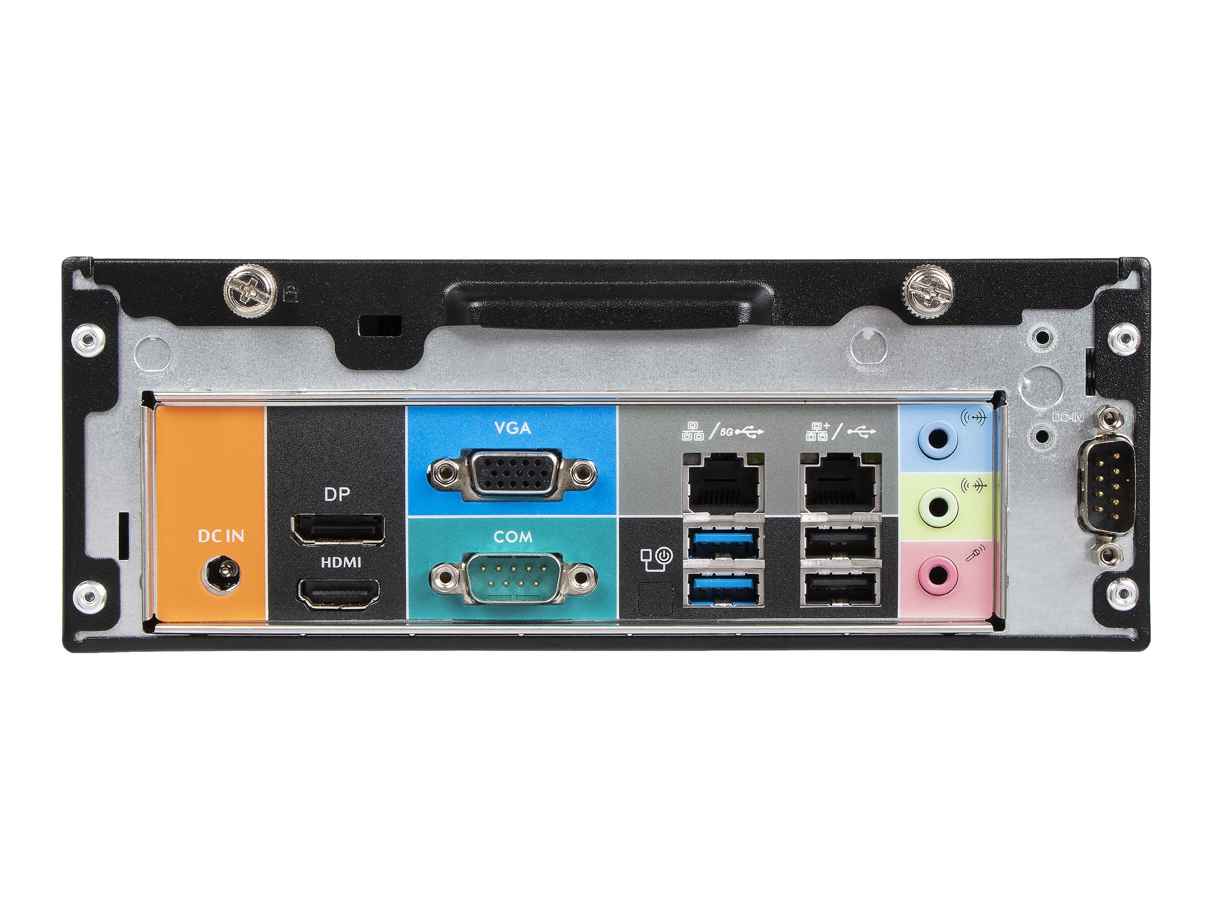 SHUTTLE Barebone XPC slim XH610 LGA1200 2xSODIMM DDR4 2xM.2 3xSATA 1xHDMI 1xDP 1xVGA Black