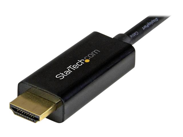 StarTech.com Mini DisplayPort auf HDMI Adapterkabel - Mini DP zu HDMI Adapter Kabel - 5m - Ultra HD 4K 30Hz - Schwarz - Videokabel - 5 m