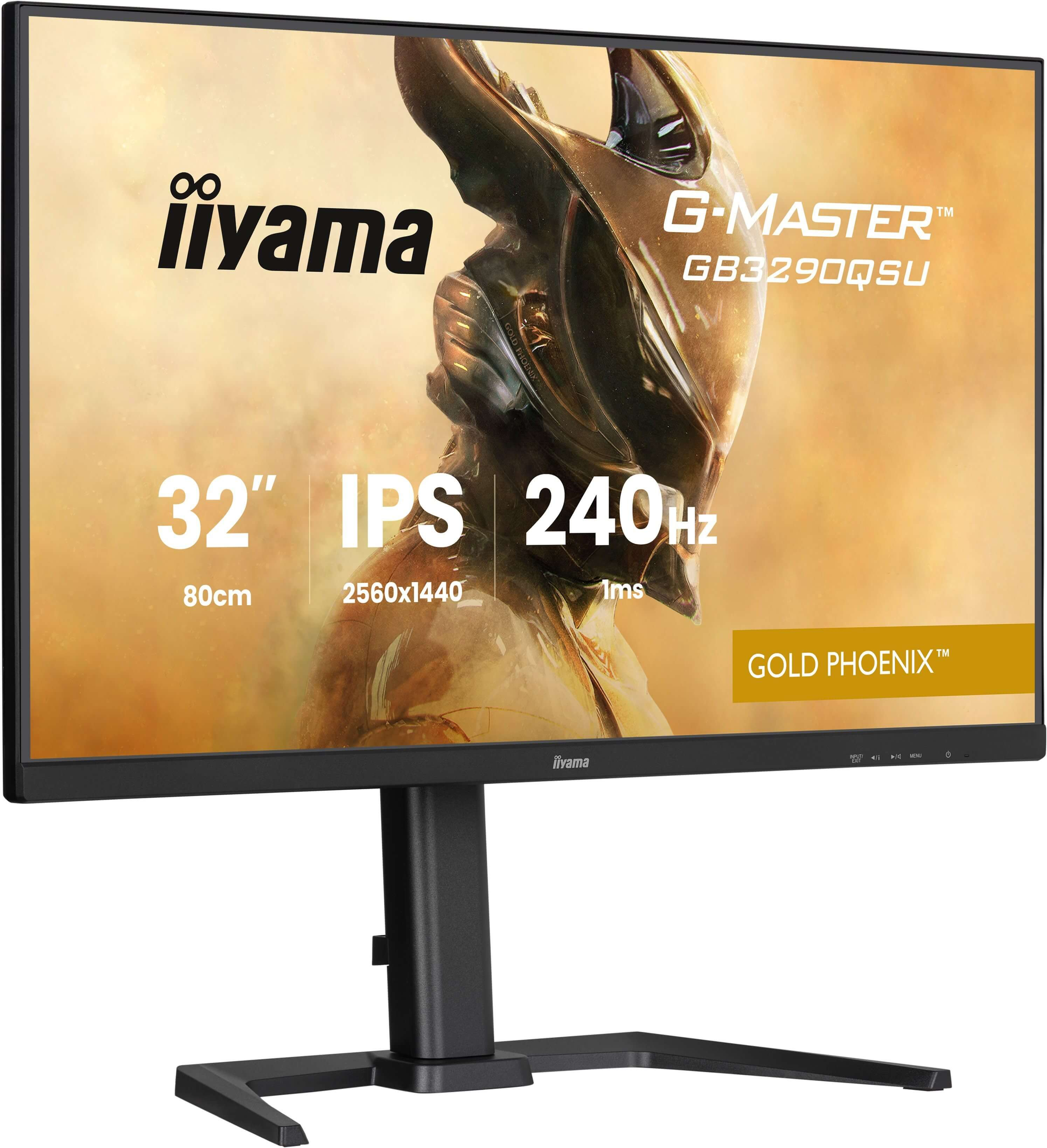Iiyama G-MASTER Gold Phoenix GB3290QSU-B1 80 cm (31,5 Zoll) Gaming