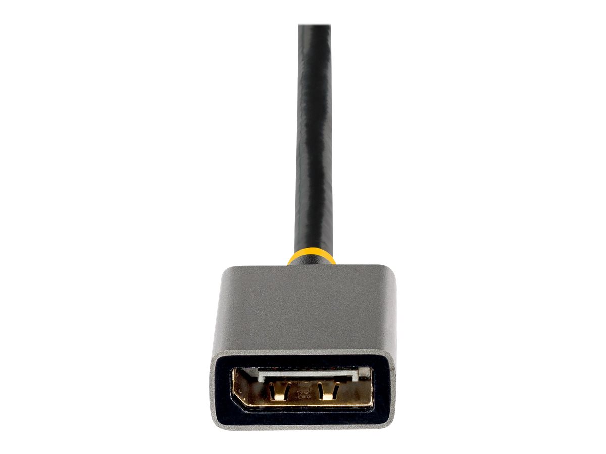 STARTECH.COM 30cm HDMI auf DisplayPort Adapter/Kabel Aktiver 4K 60Hz HDMI 2.0 auf DP 1.2 Konverter HDR USB Busbetrieben HDMI zu DP