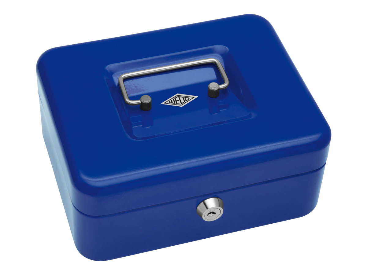 WEDO Geldkassette 145203X GrÃ¶Ãe 2 blau