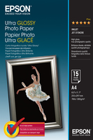 EPSON Fotopapier S041927 DIN A4 hochglÃ¤nzend 300 g/qm 15 Blatt