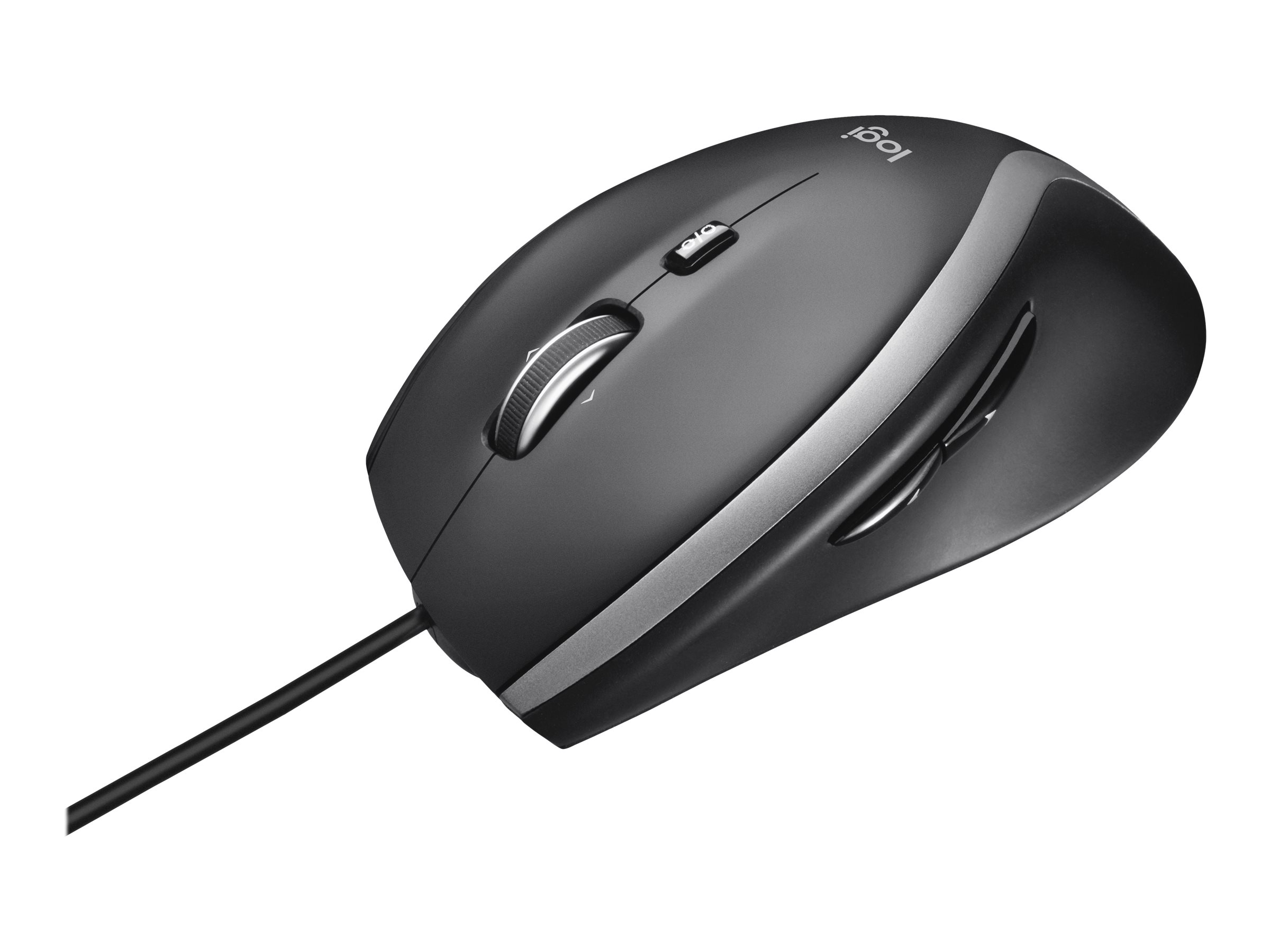 Logitech M500S Maus kabelgebunden schwarz, anthrazit