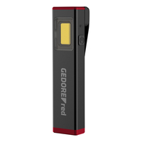 GEDOREred R95700089 LED Handleuchte schwarz 8,9 cm, 600 mAh, 1 St