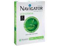 NAVIGATOR Kopierpapier Eco-Logical DIN A4 75 g/qm 500 Blatt NAVIGATOR Kopierpapier Eco-Logical DIN A4 75 g/qm 500 Blatt