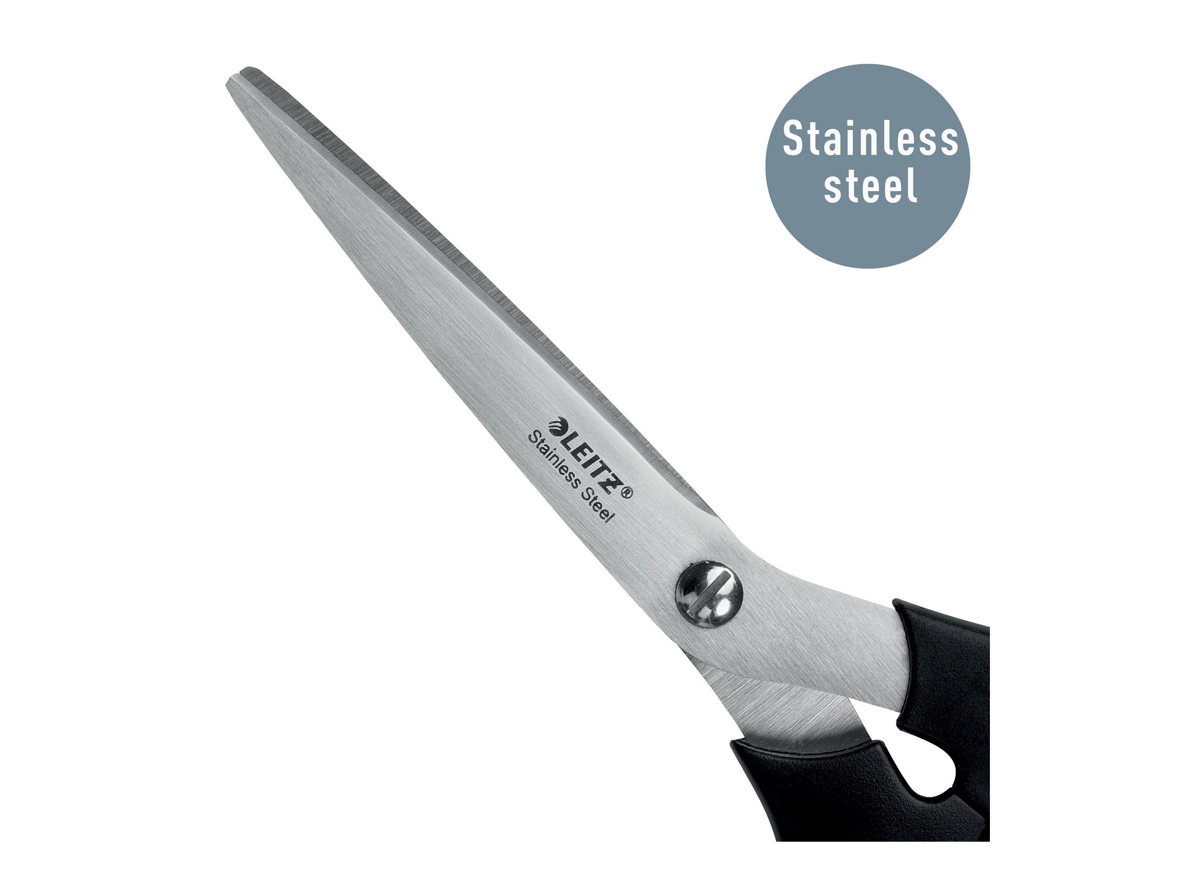 LEITZ Schere schwarz 18,5 cm