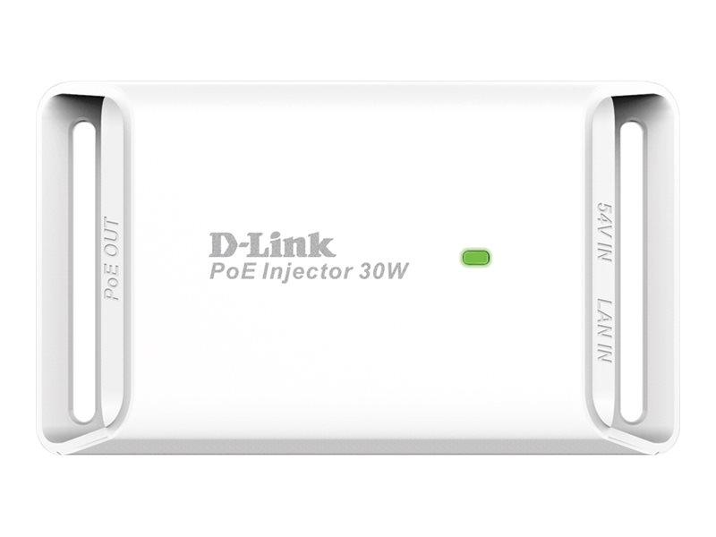 D-LINK DPE-301GI Gigabit PoE+ Injector Übertragung von Daten und bis zu 30 Watt elektrische Leistung an PoE-fähige Geräte zB APs Cam